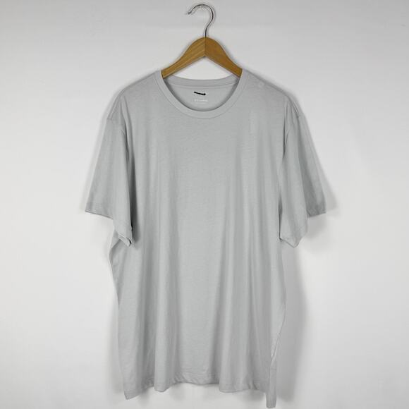 J Crew Factory Mens Washed Jersey Short Sleeve Tee 2X Heather Gray - Picture 2 of 11